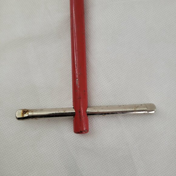 Vintage Basin Pipe Wrench Tool Steel Red 12'' by Chicago Specialty - Picture 3 of 5